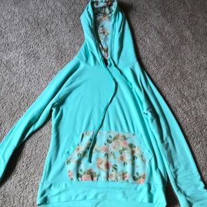 floral sweatshirt (woman) small
